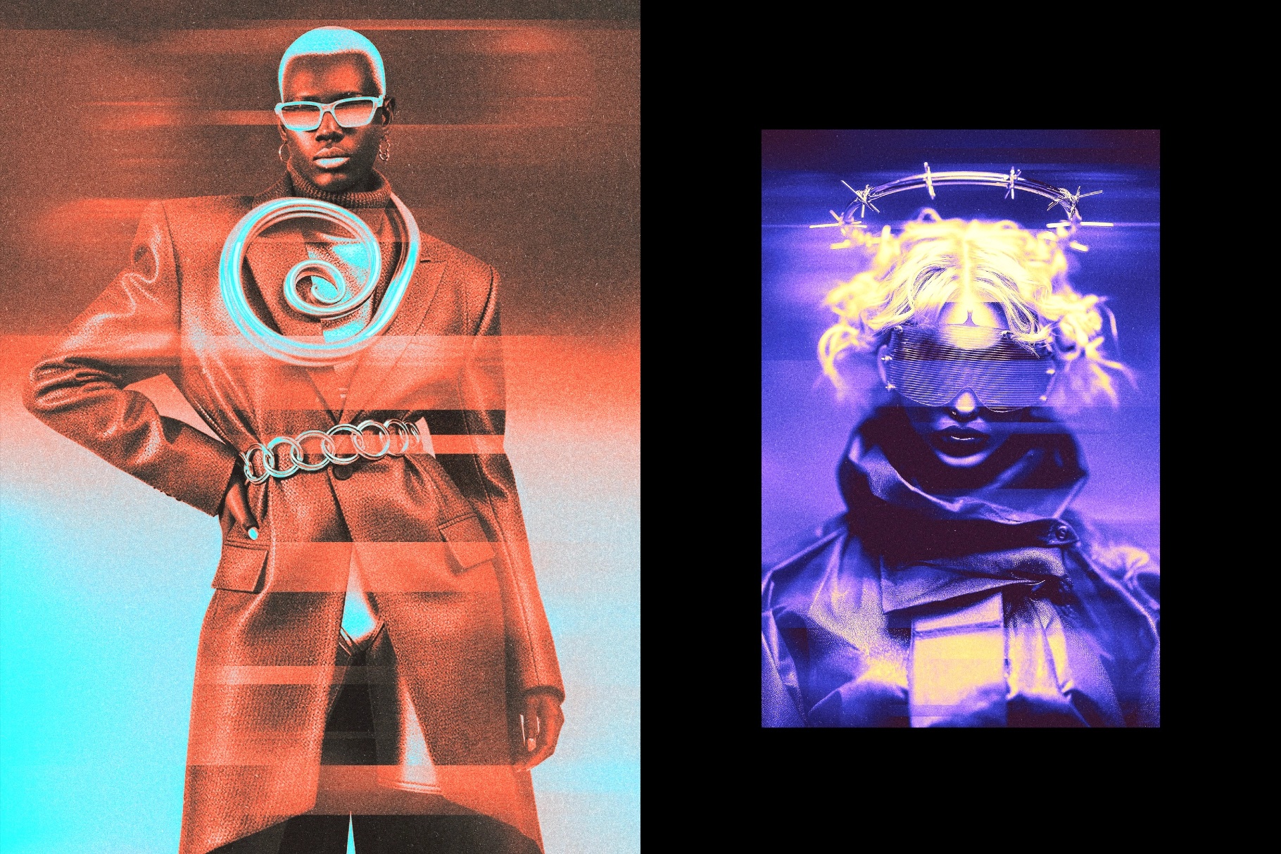 Motion Glitch Photo Effect