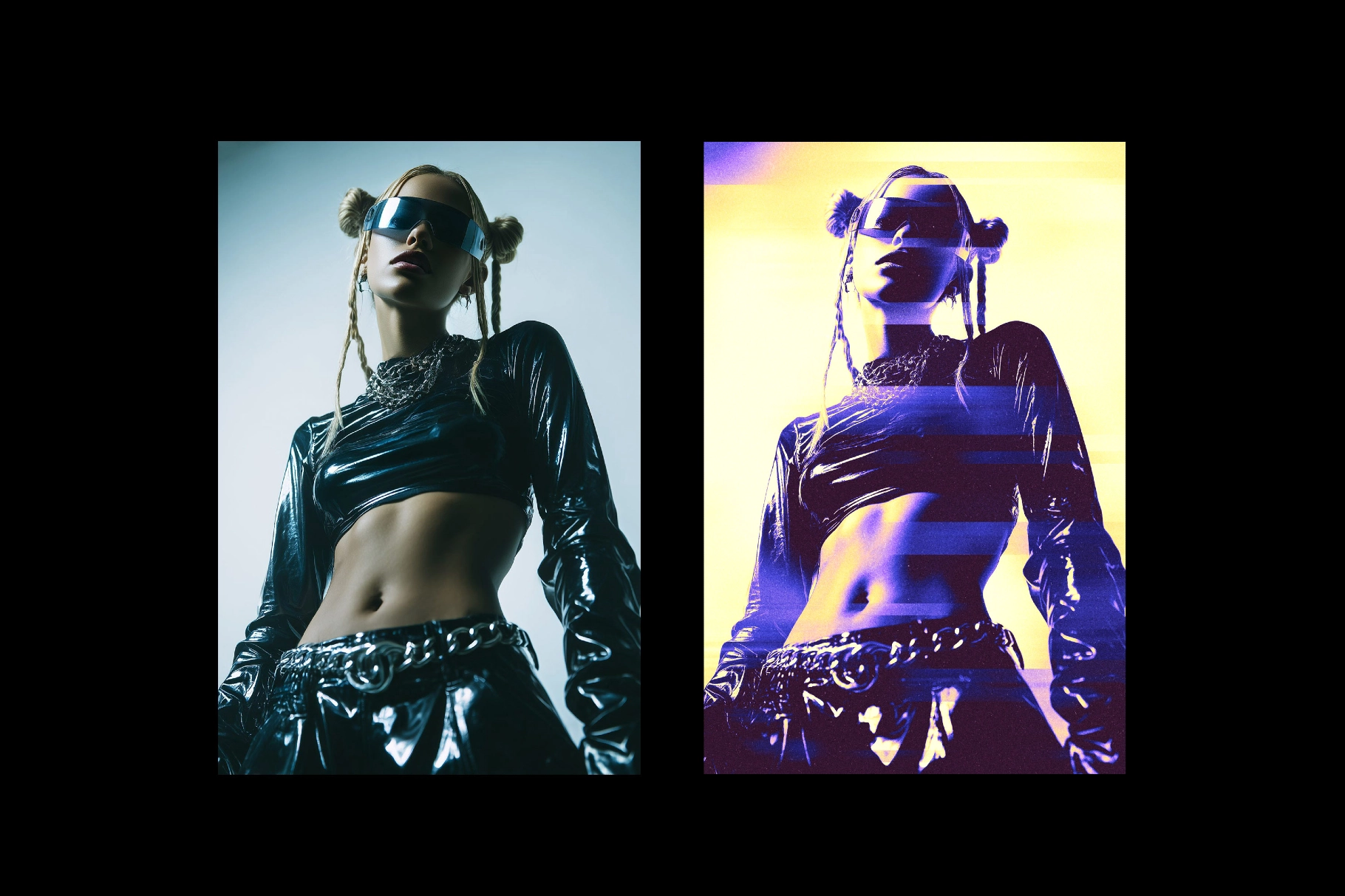 Motion Glitch Photo Effect