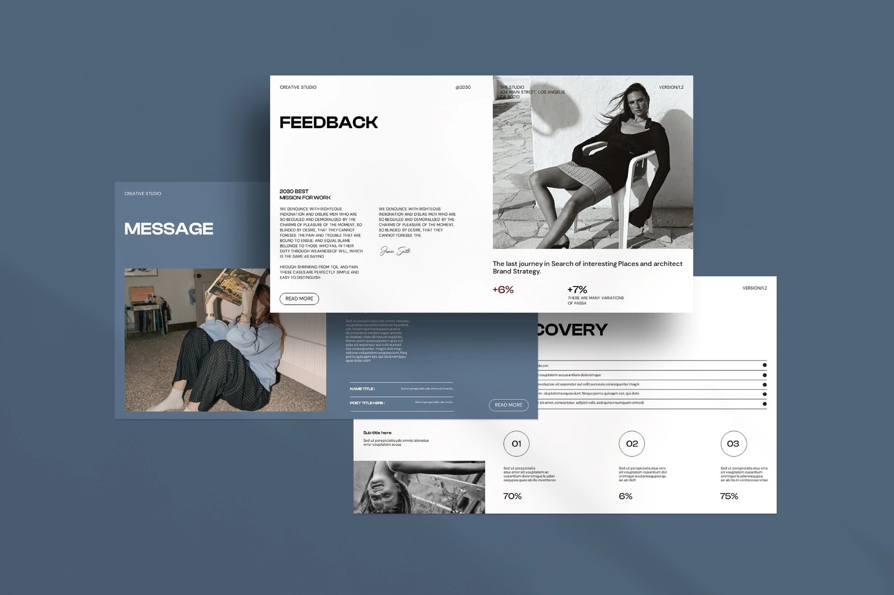 Brand Strategy Presentation Template