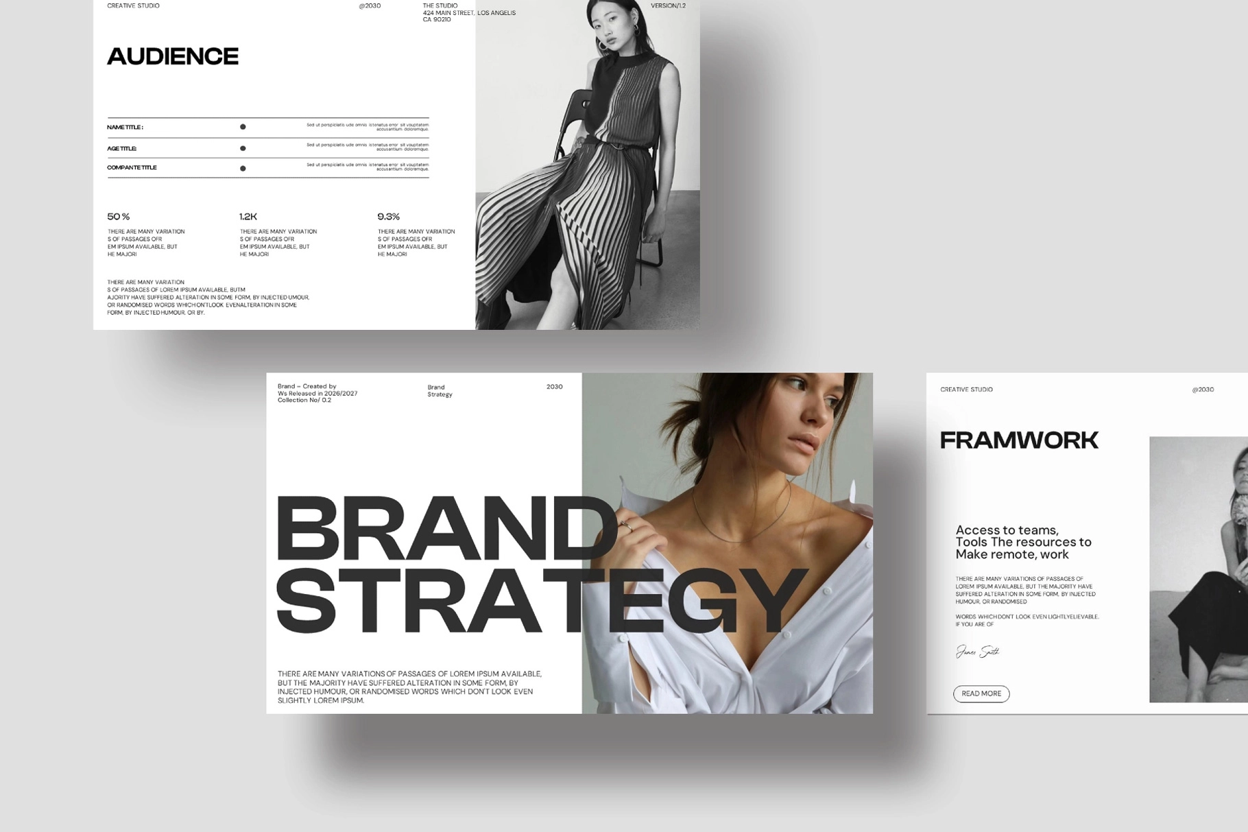 Brand Strategy Presentation Template