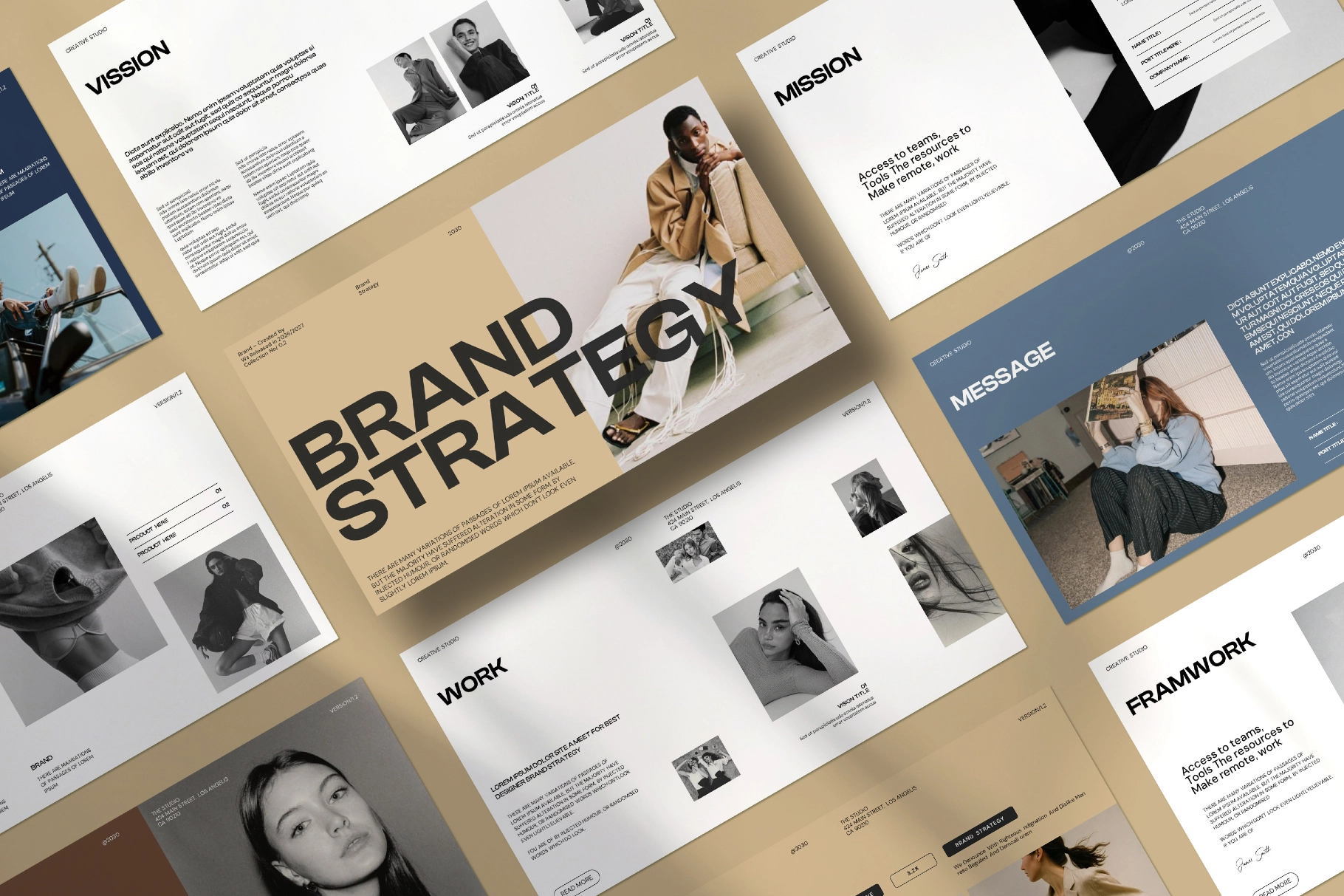 Brand Strategy Presentation Template