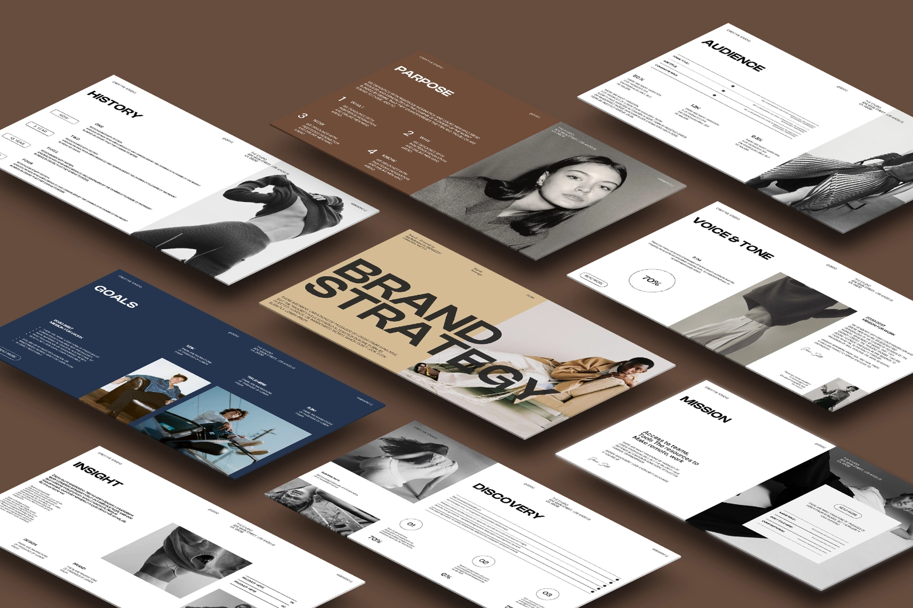 Brand Strategy Presentation Template