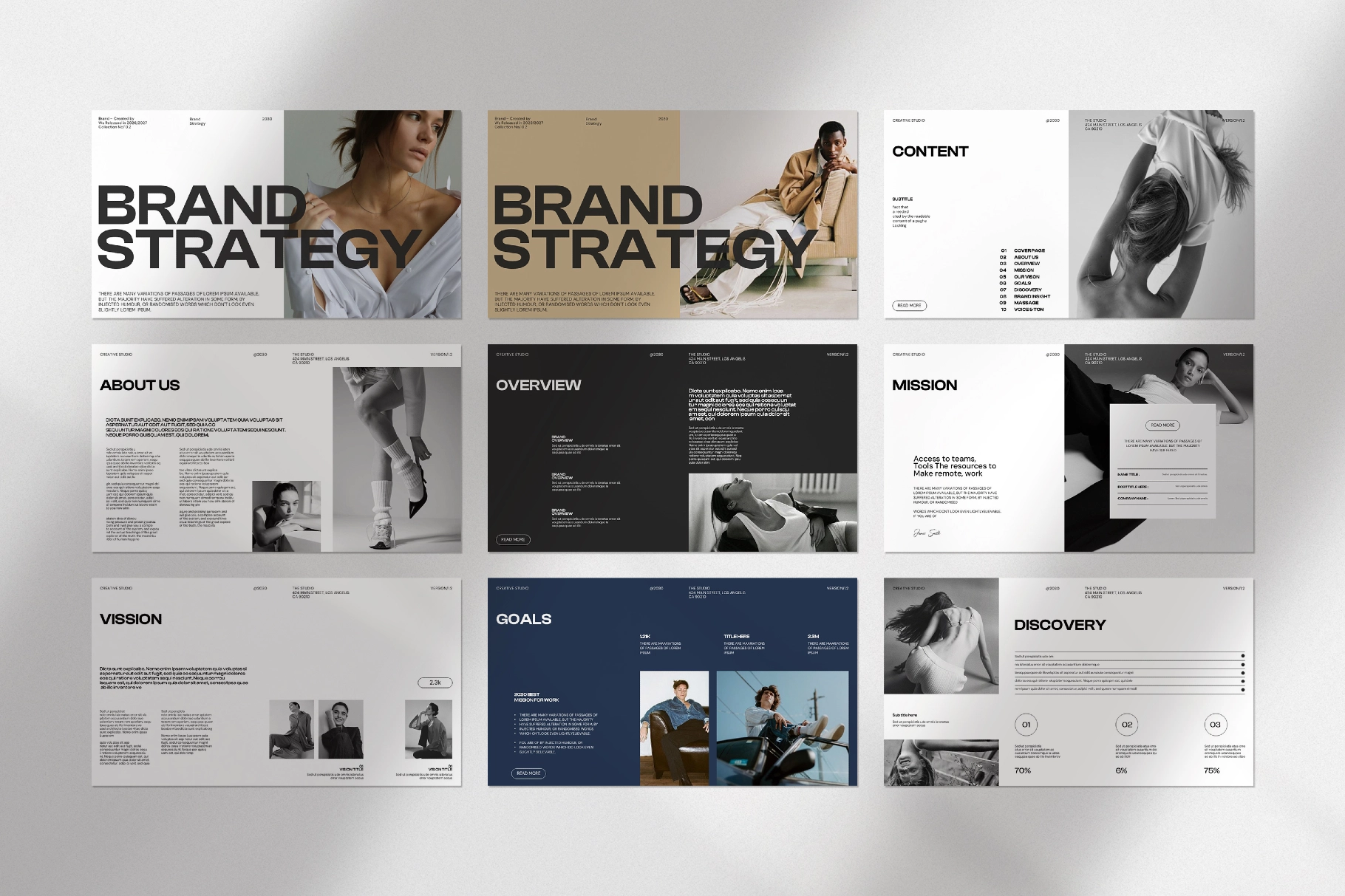 Brand Strategy Presentation Template