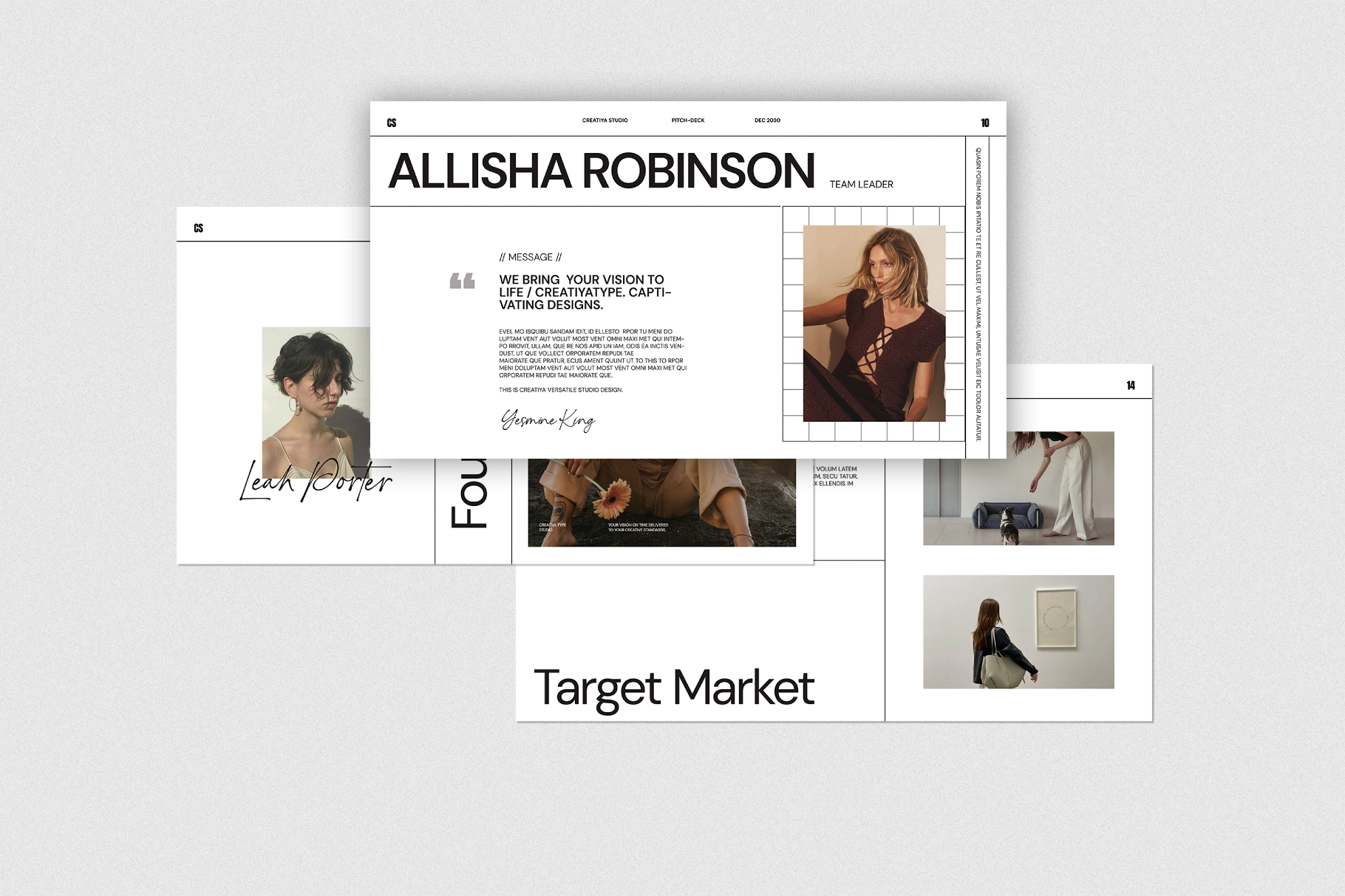 Studio Pitch Deck Presentation Template