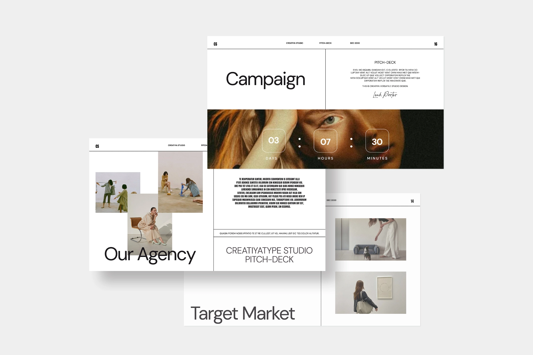 Studio Pitch Deck Presentation Template