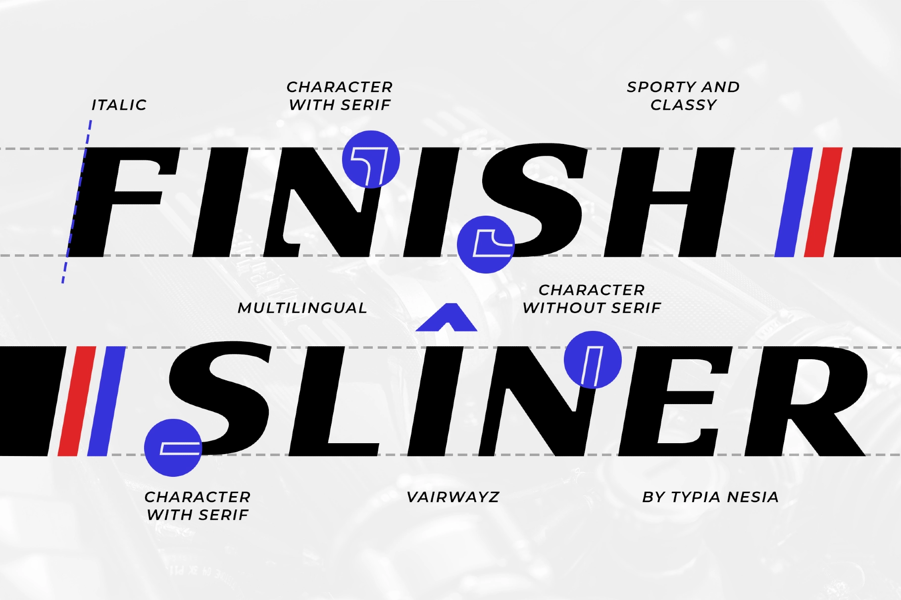 Vairwayz - Sport Italic Font