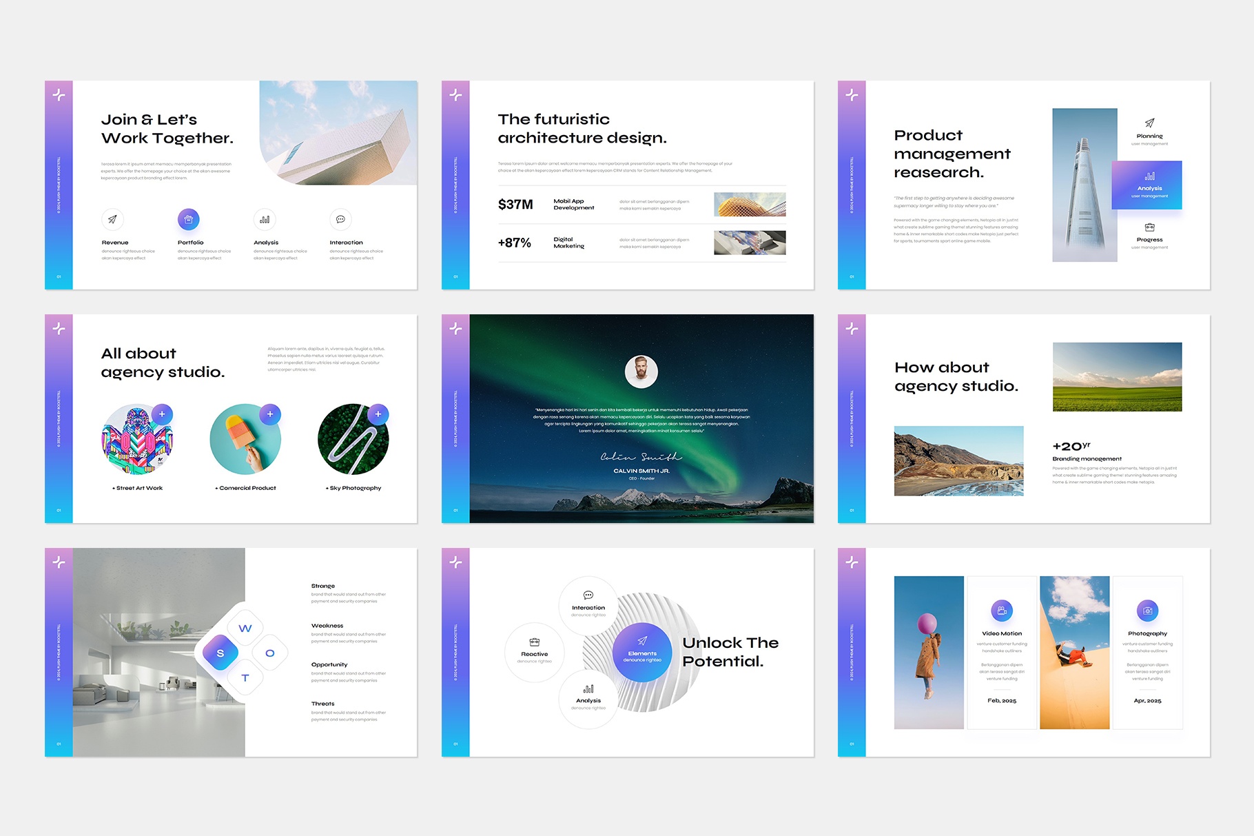 Plush Presentation Template Design