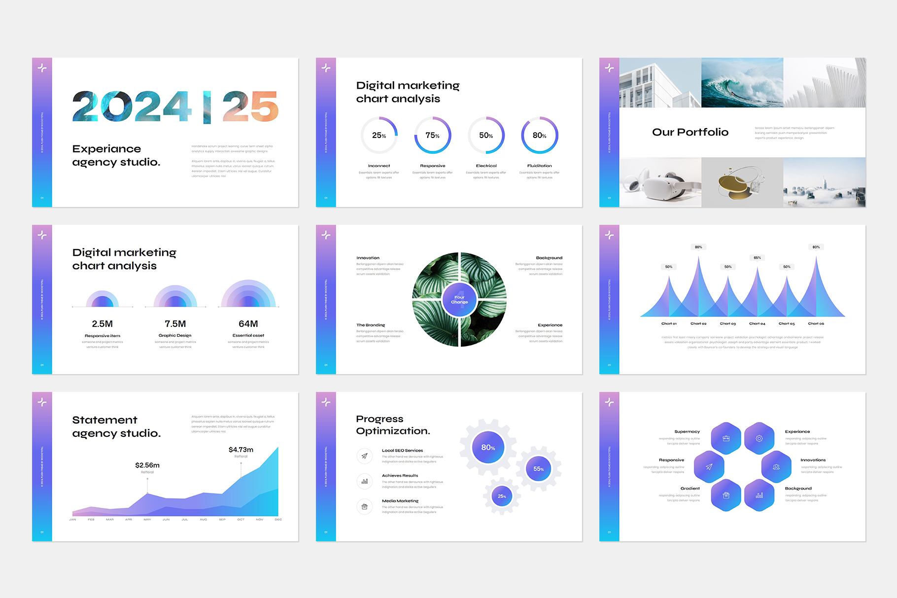 Plush Presentation Template Design