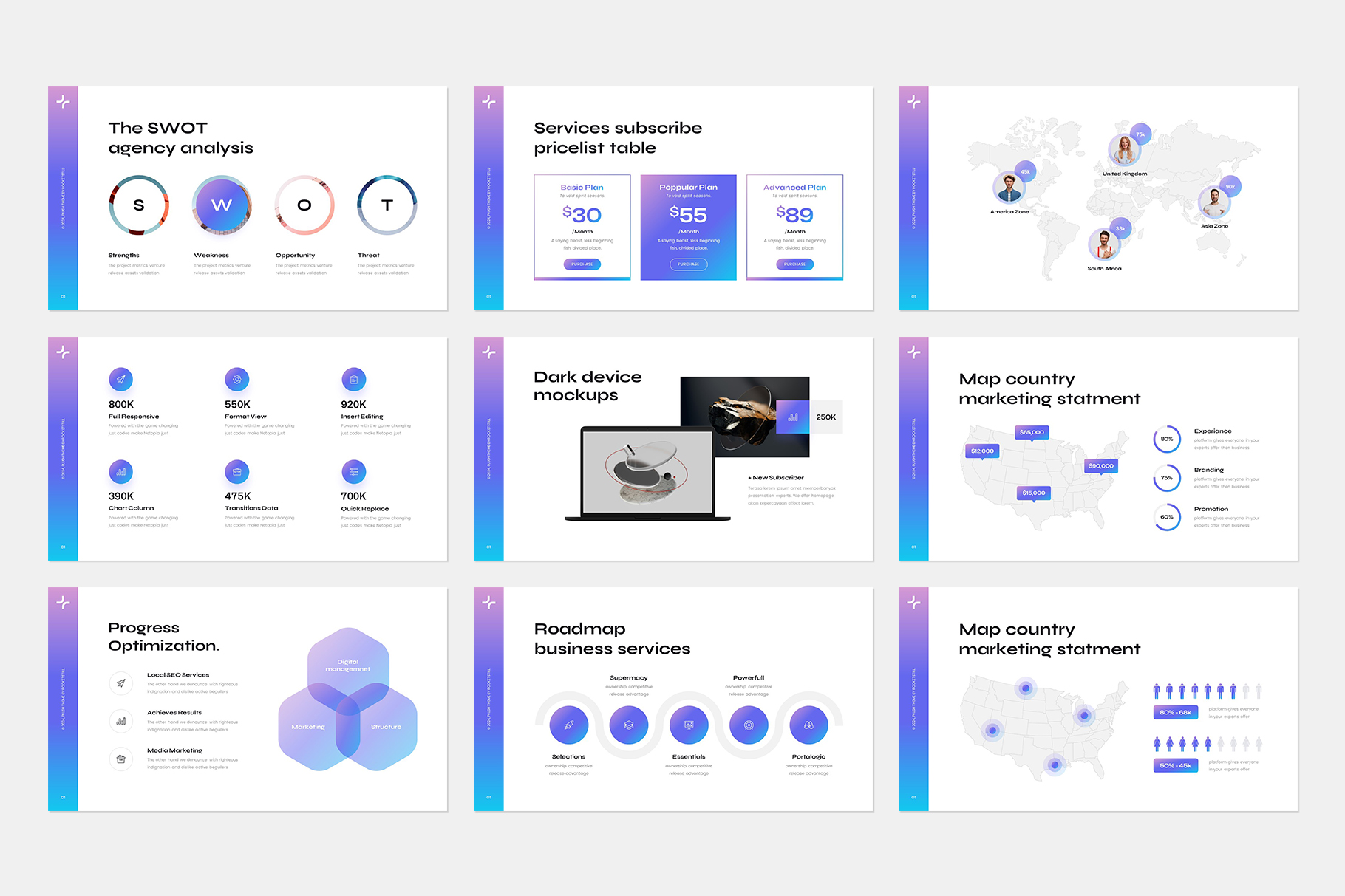 Plush Presentation Template Design