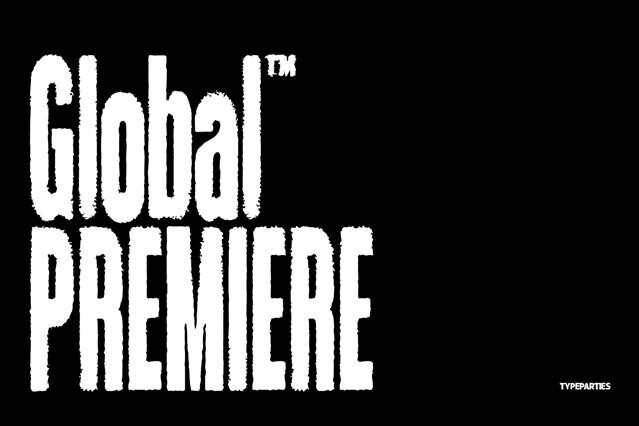 Global Premiere Rough Font