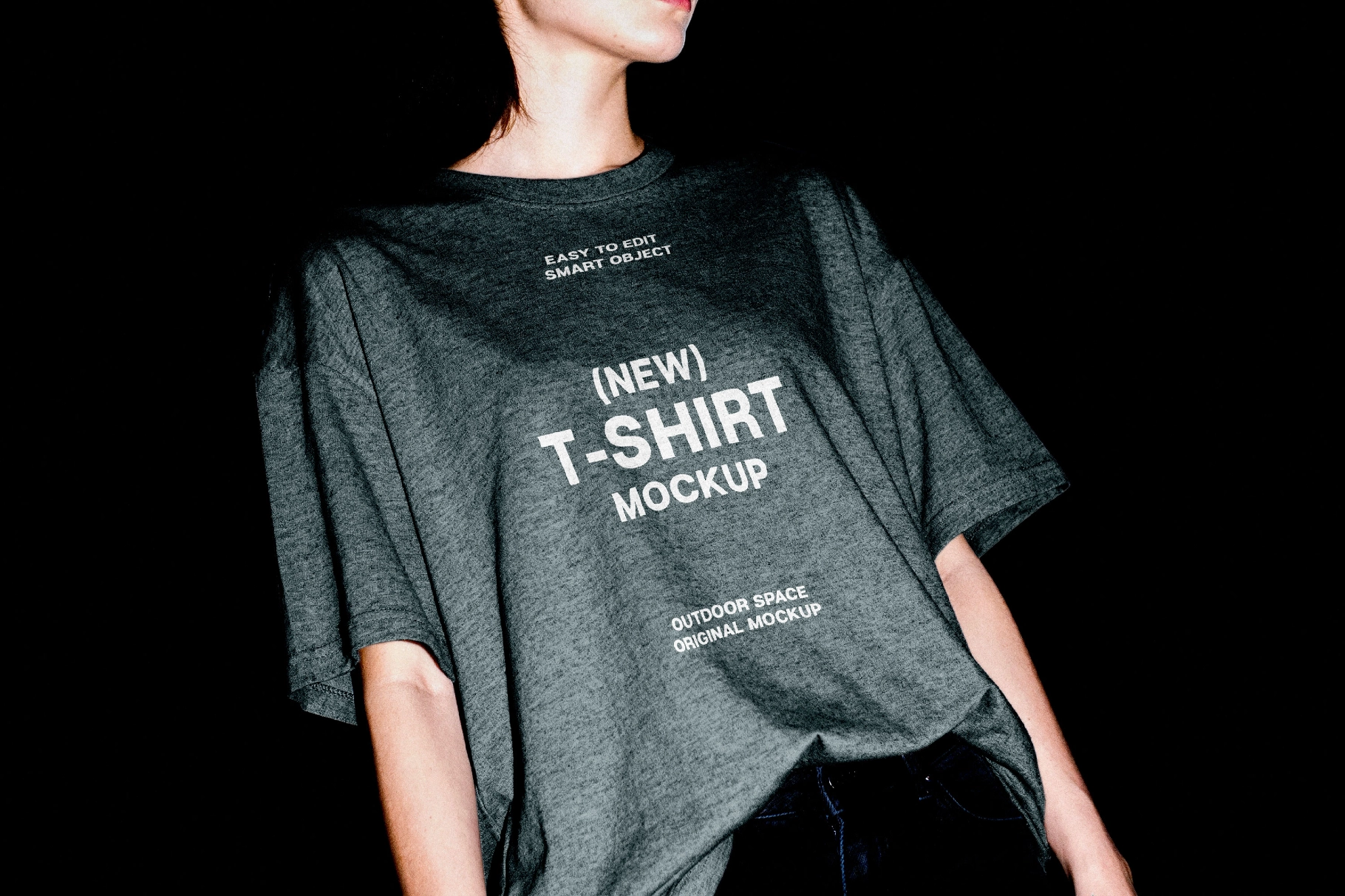 Night Flash T-Shirt Mockup