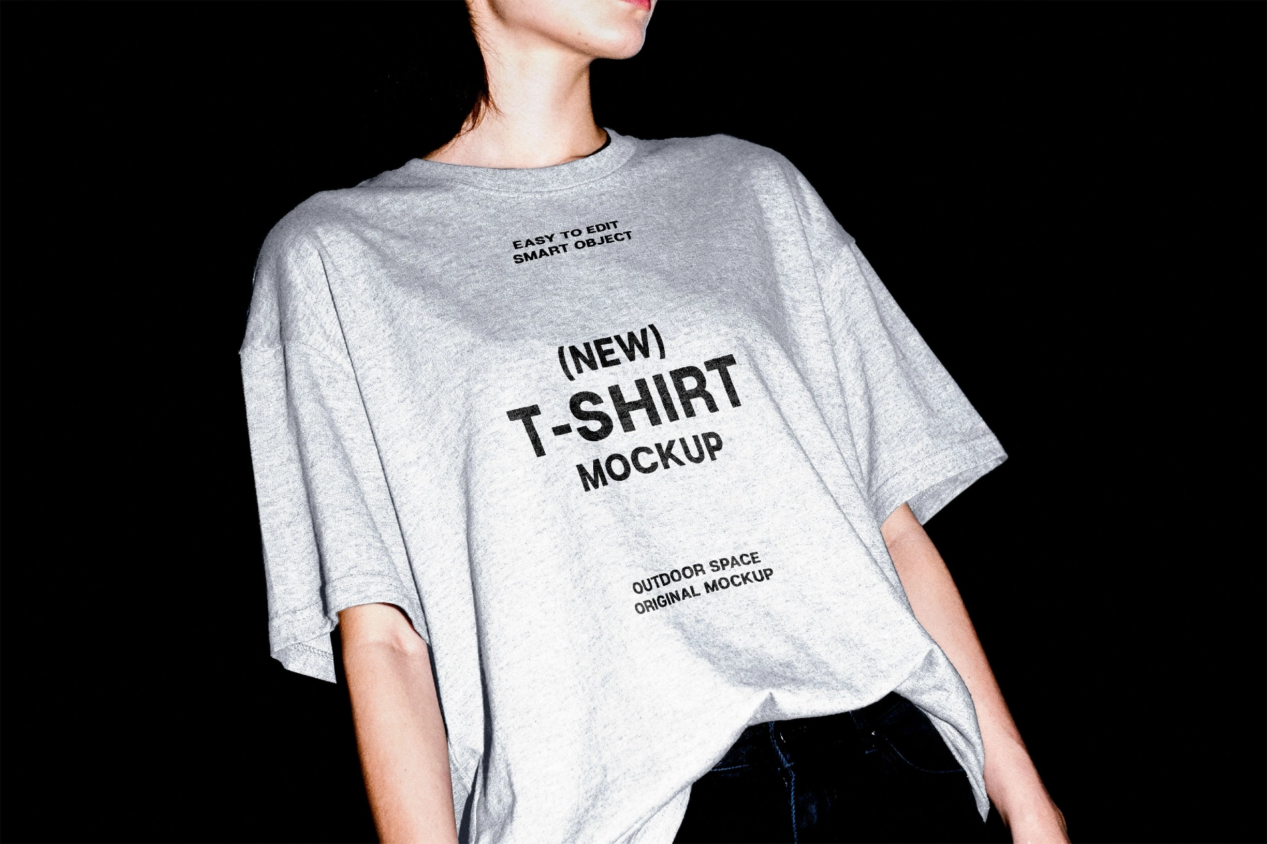 Night Flash T-Shirt Mockup