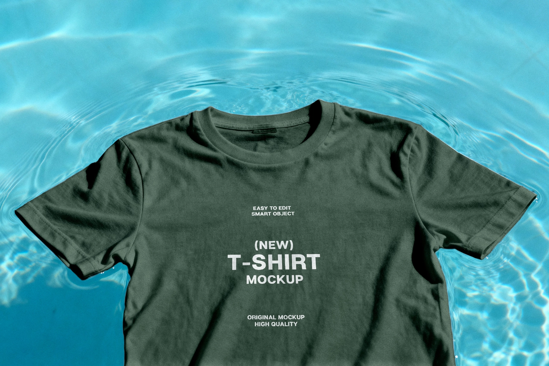 Floating T-Shirt Mockup