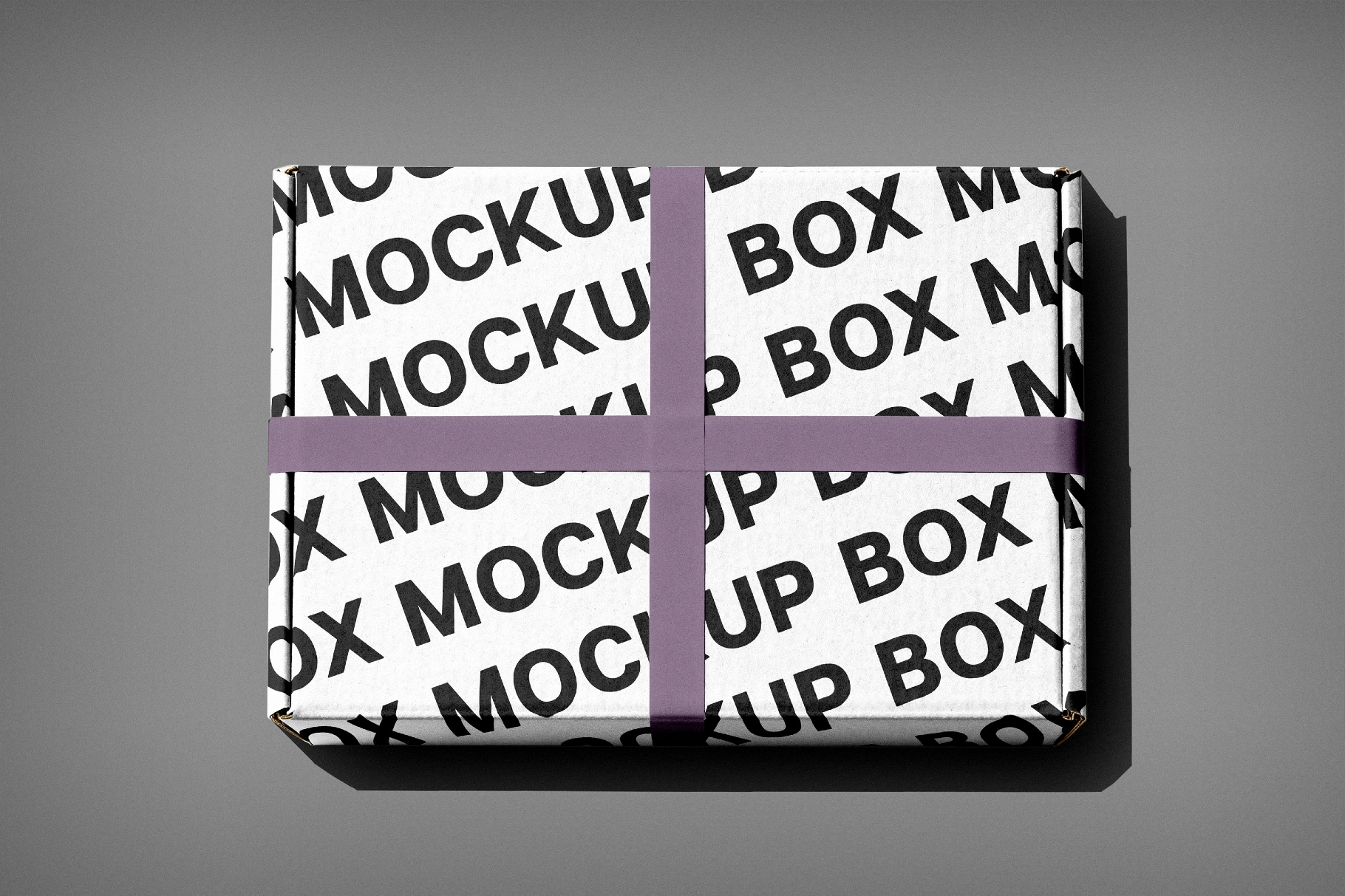 Ribbon-tied Box Mockup