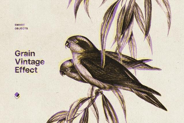 Vintage Paper Print Effect