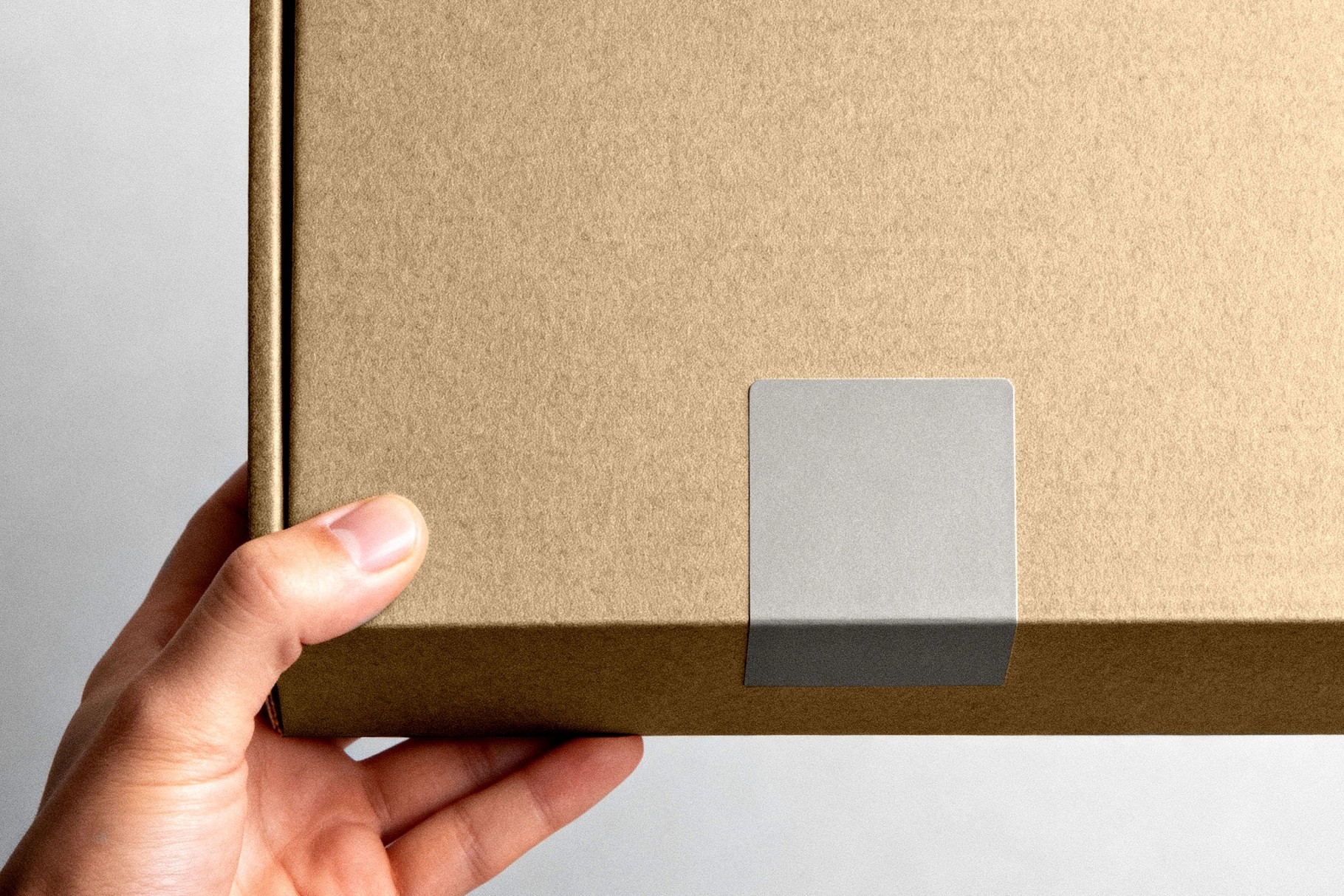 Cardboard Mailer Box Mockup