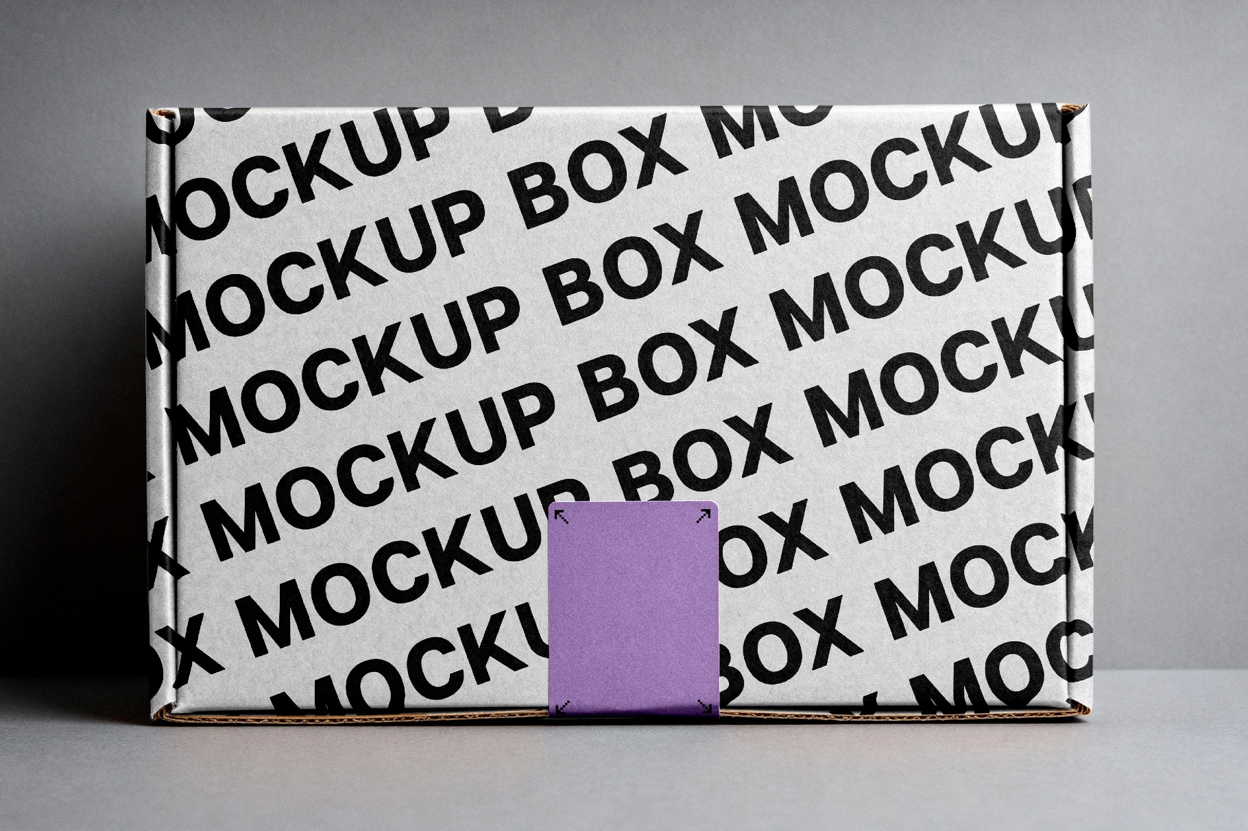 Shipping Box Mockup