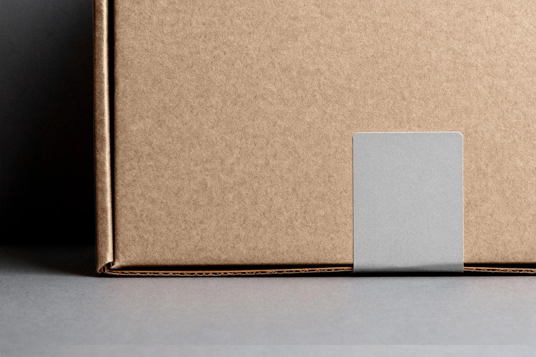 Shipping Box Mockup