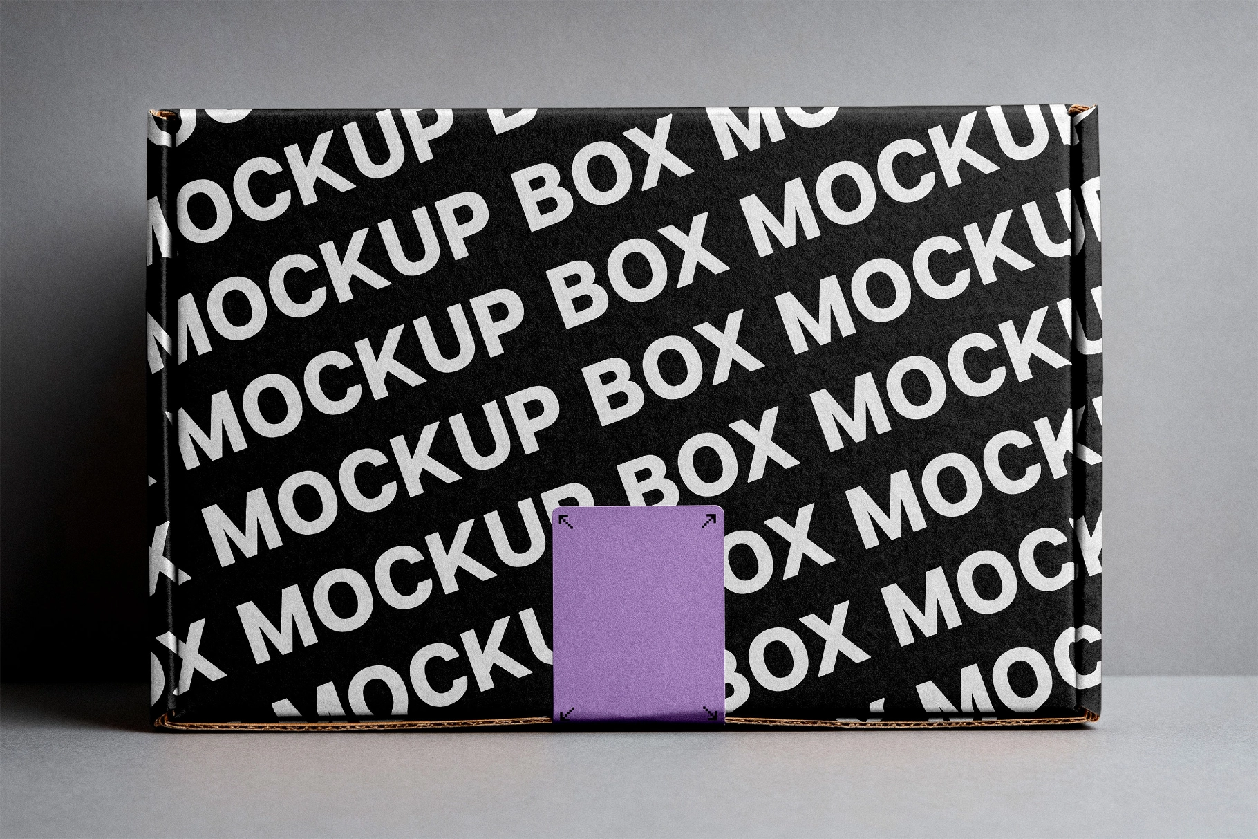 Shipping Box Mockup