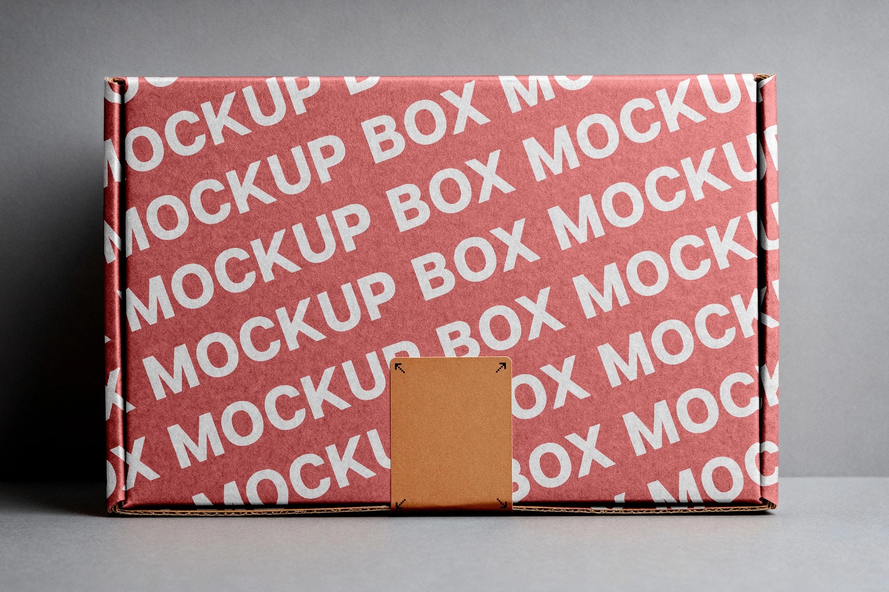 Shipping Box Mockup