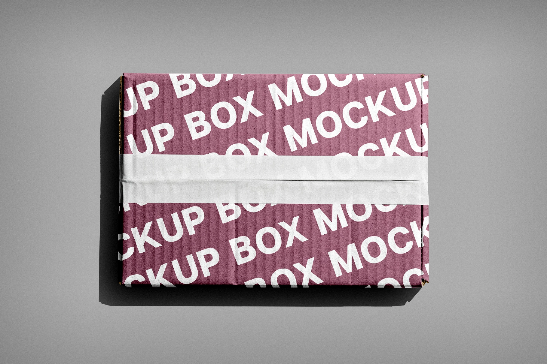 Parcel Box Mockup