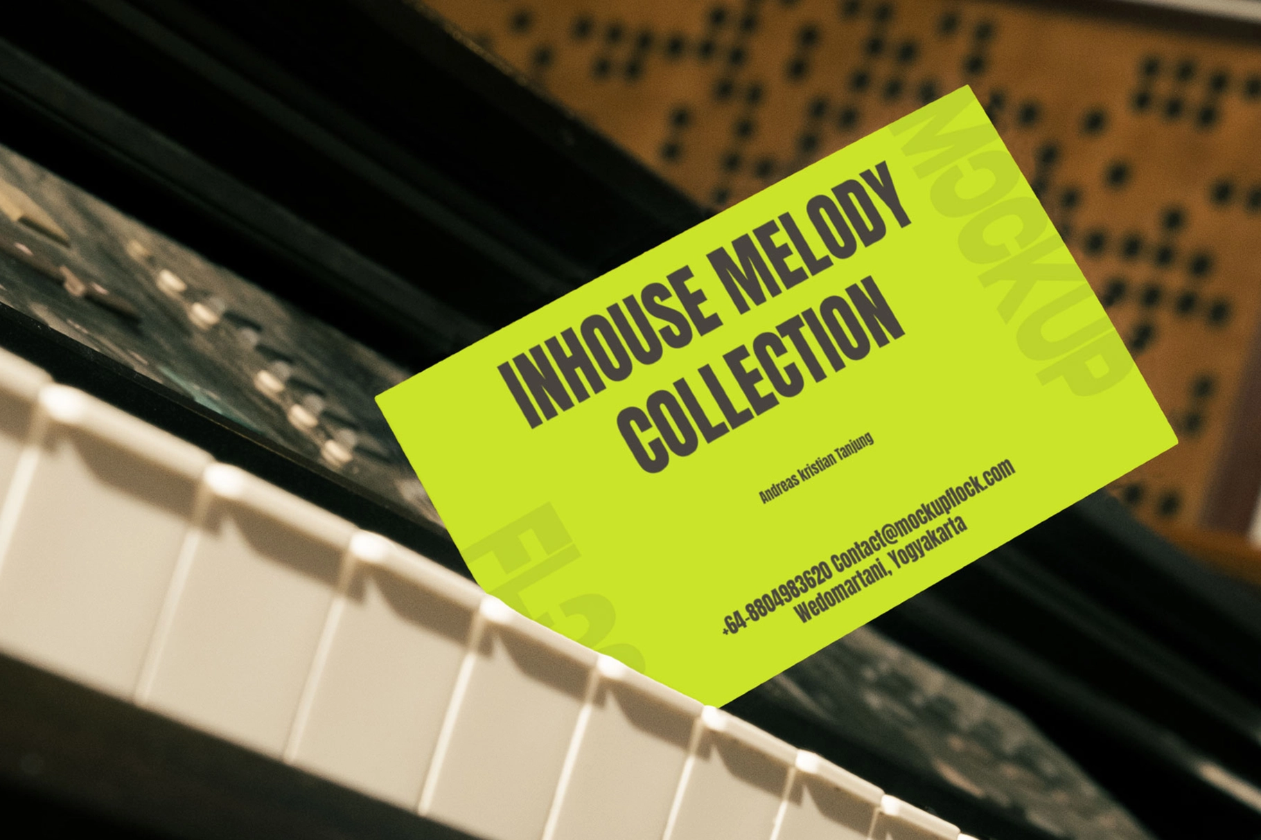 HOM Business Card Mockup