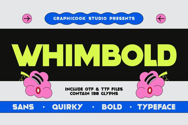 Whimbold Font