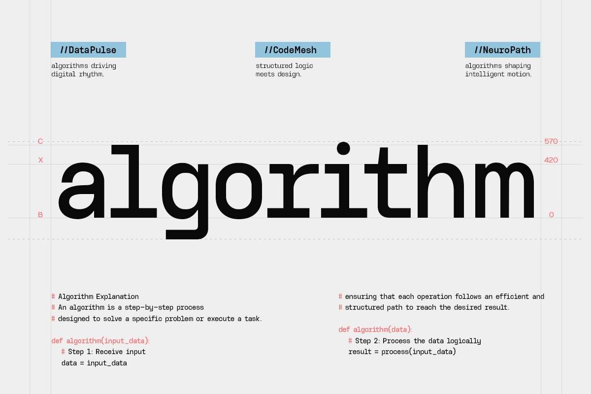 GC Arbiter — Mono Logic Typeface