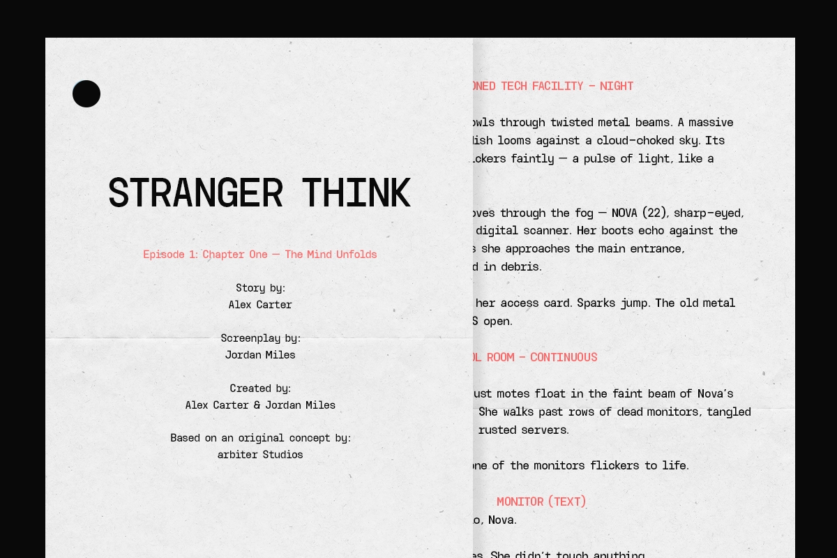 GC Arbiter — Mono Logic Typeface