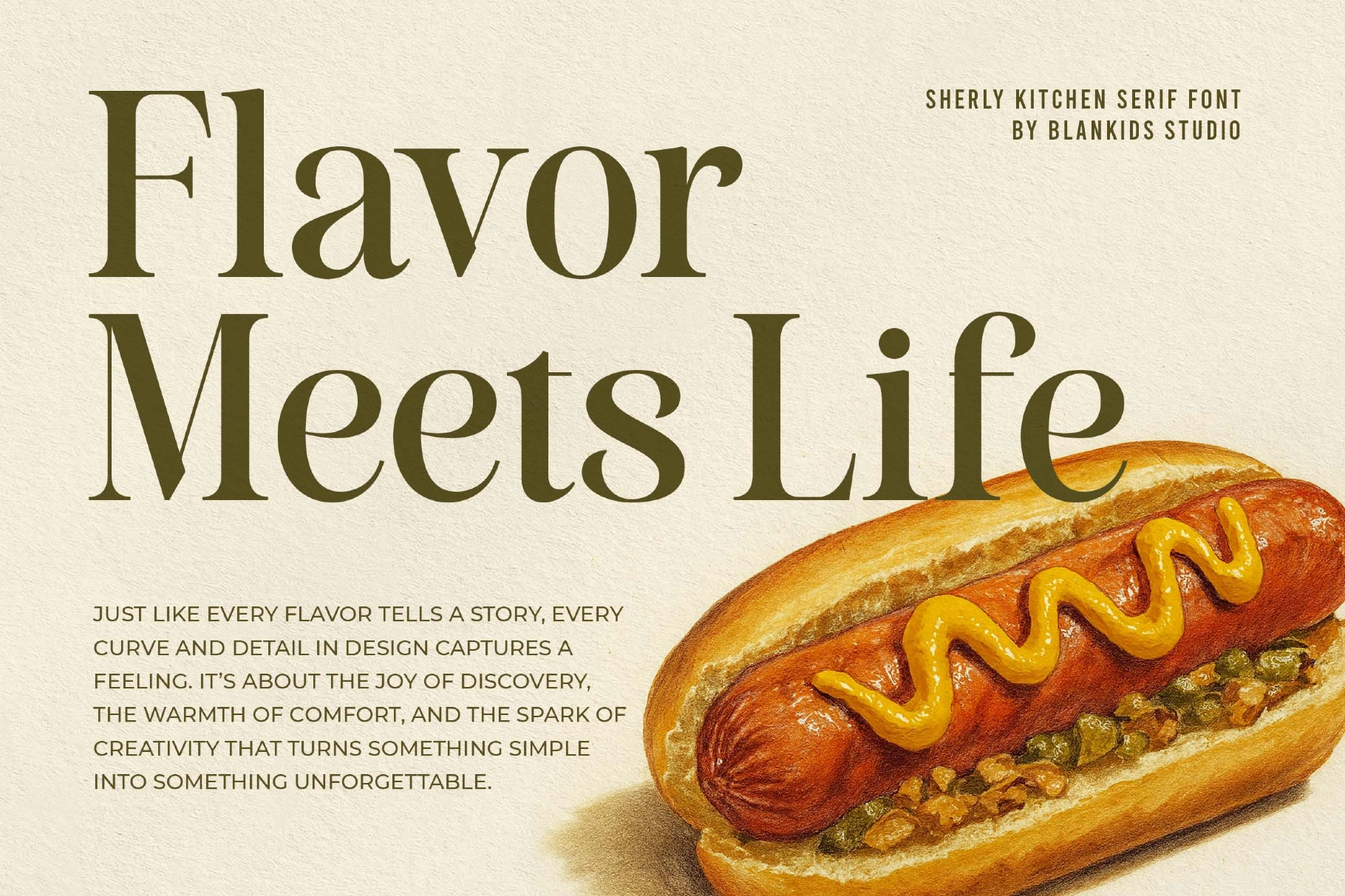 Sherly Kitchen a Delicious Serif