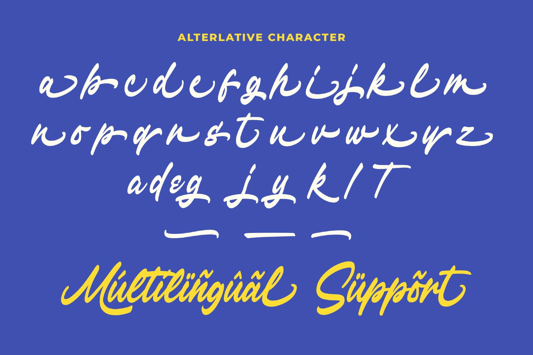Astroline a Modern Bold Script Font