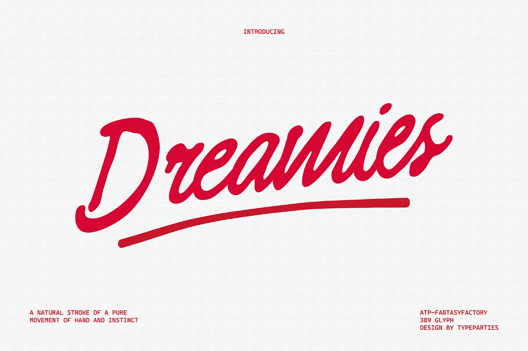 Dreamies - Retro Script Font