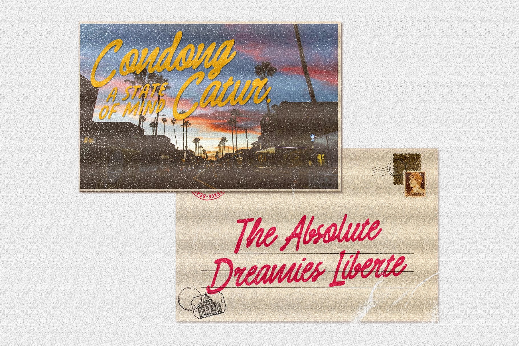 Dreamies - Retro Script Font
