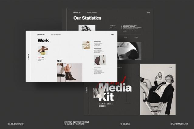 Aurbe Media Kit Presentation Template