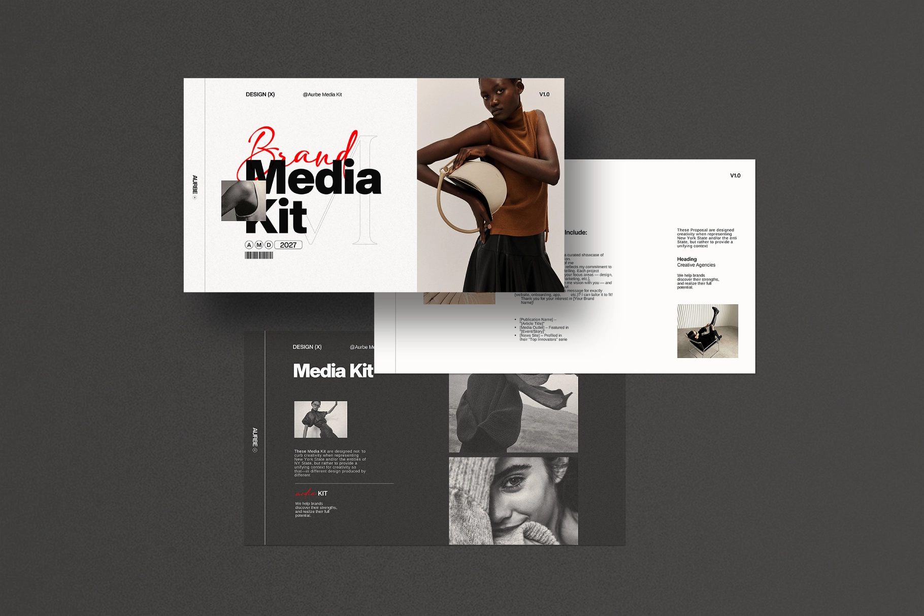 Aurbe Media Kit Presentation Template