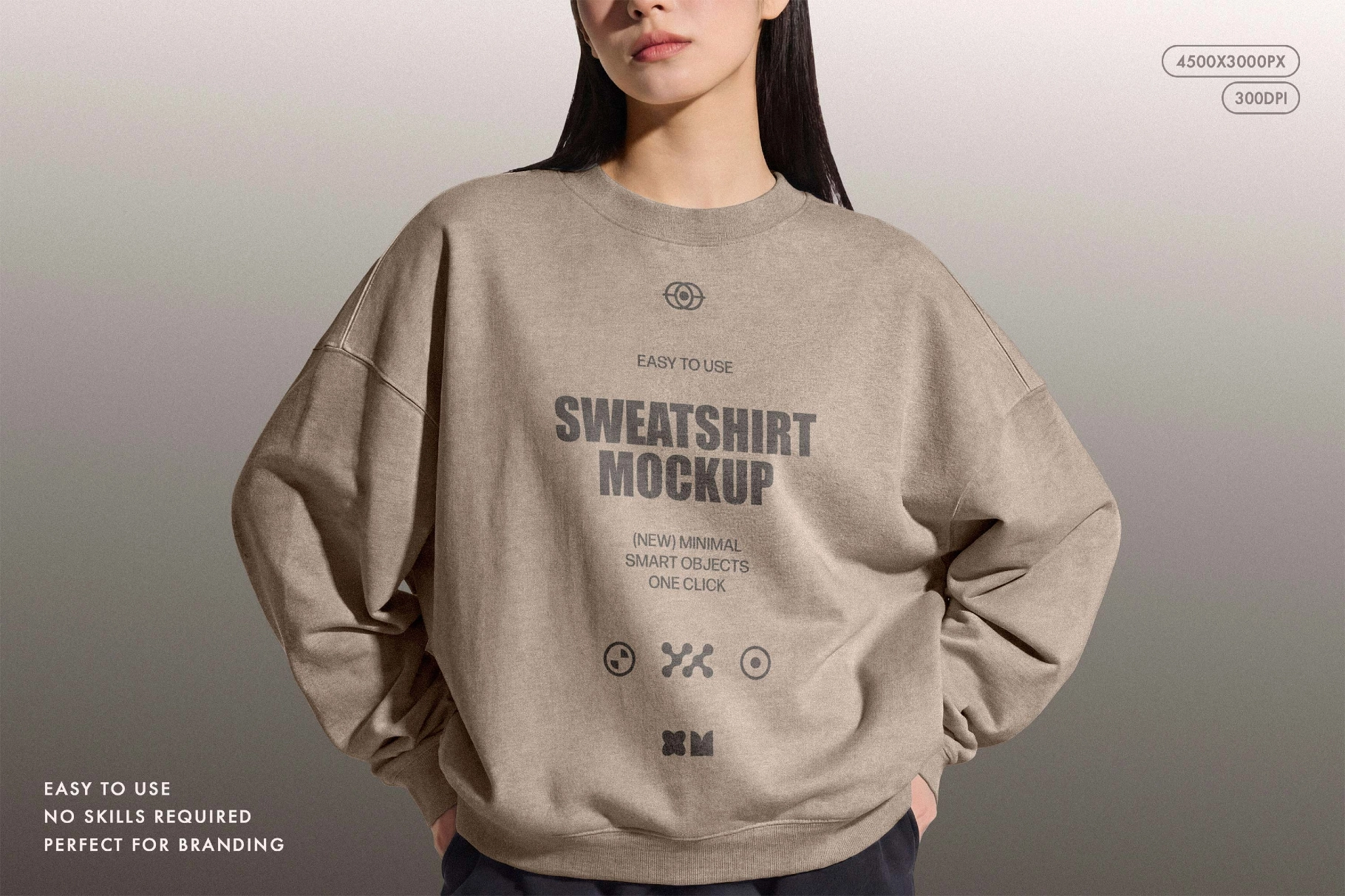 Women's Sweatshirt Mockup