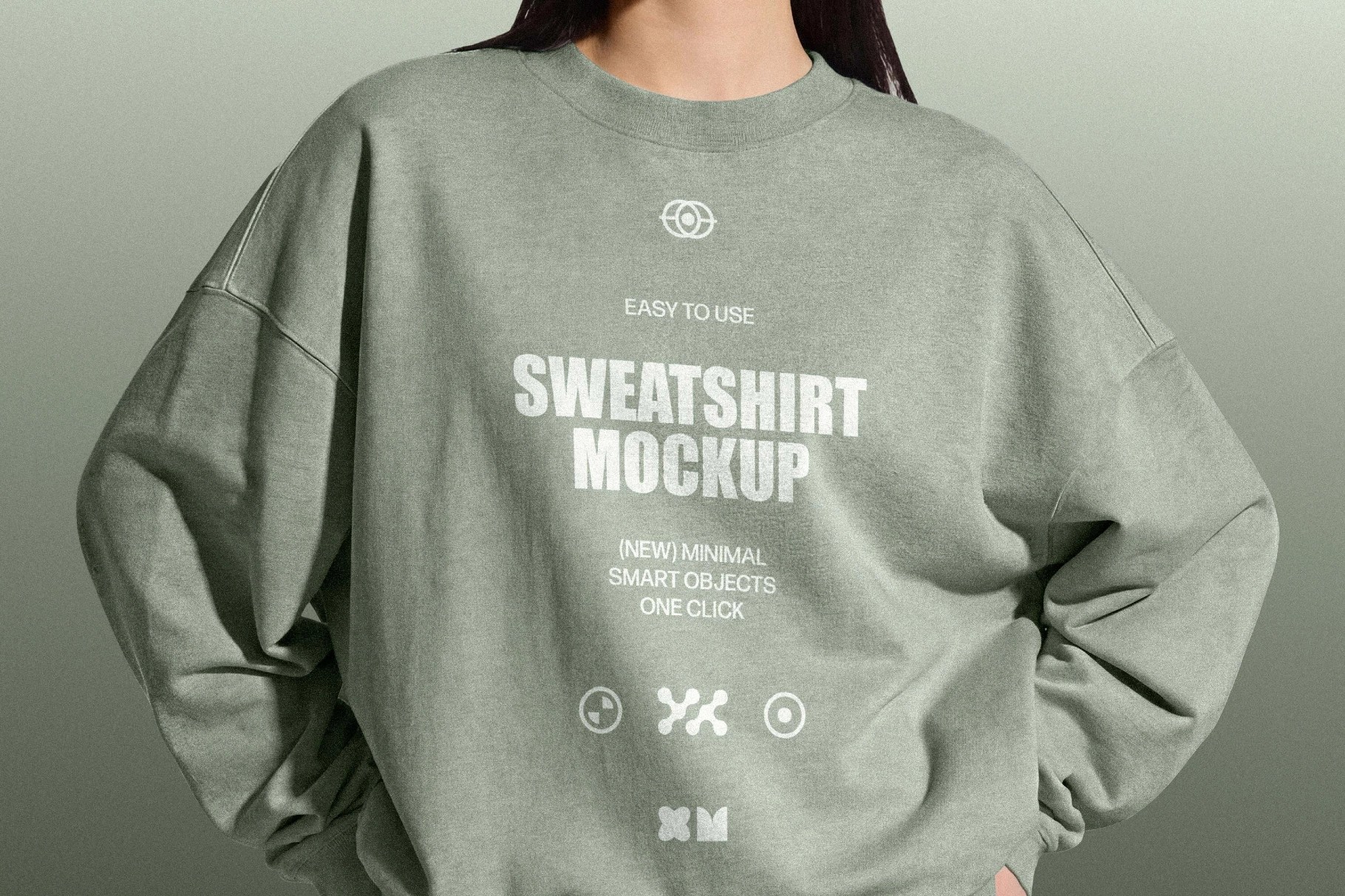 Women's Sweatshirt Mockup