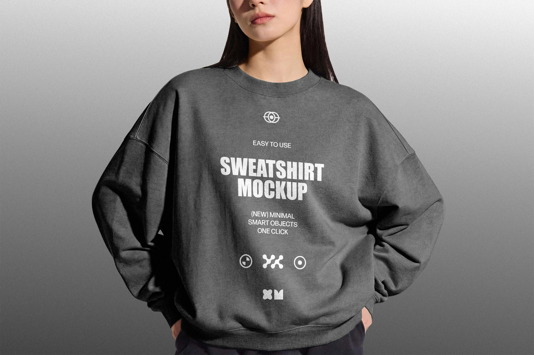Women's Sweatshirt Mockup