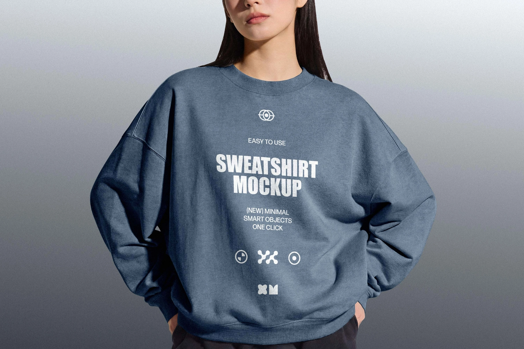 Women's Sweatshirt Mockup