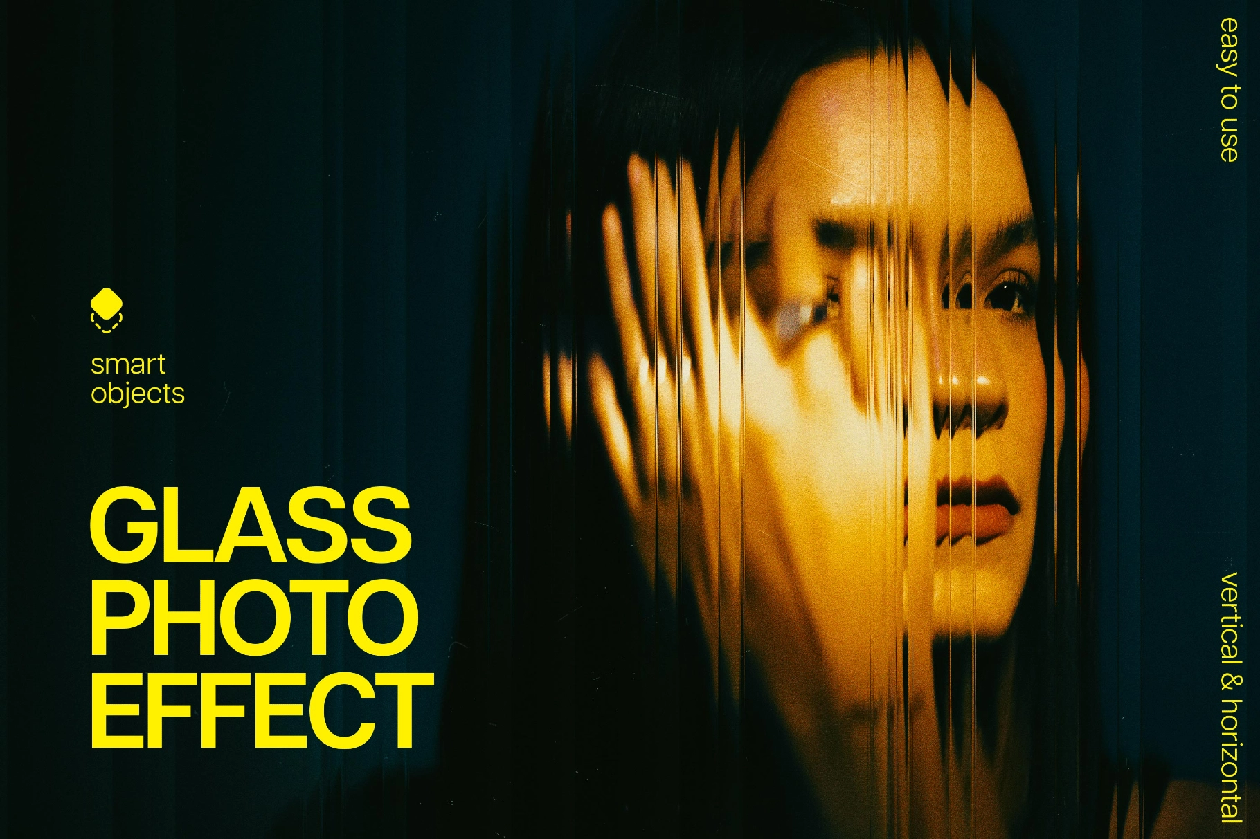 Glass Photo Effect
