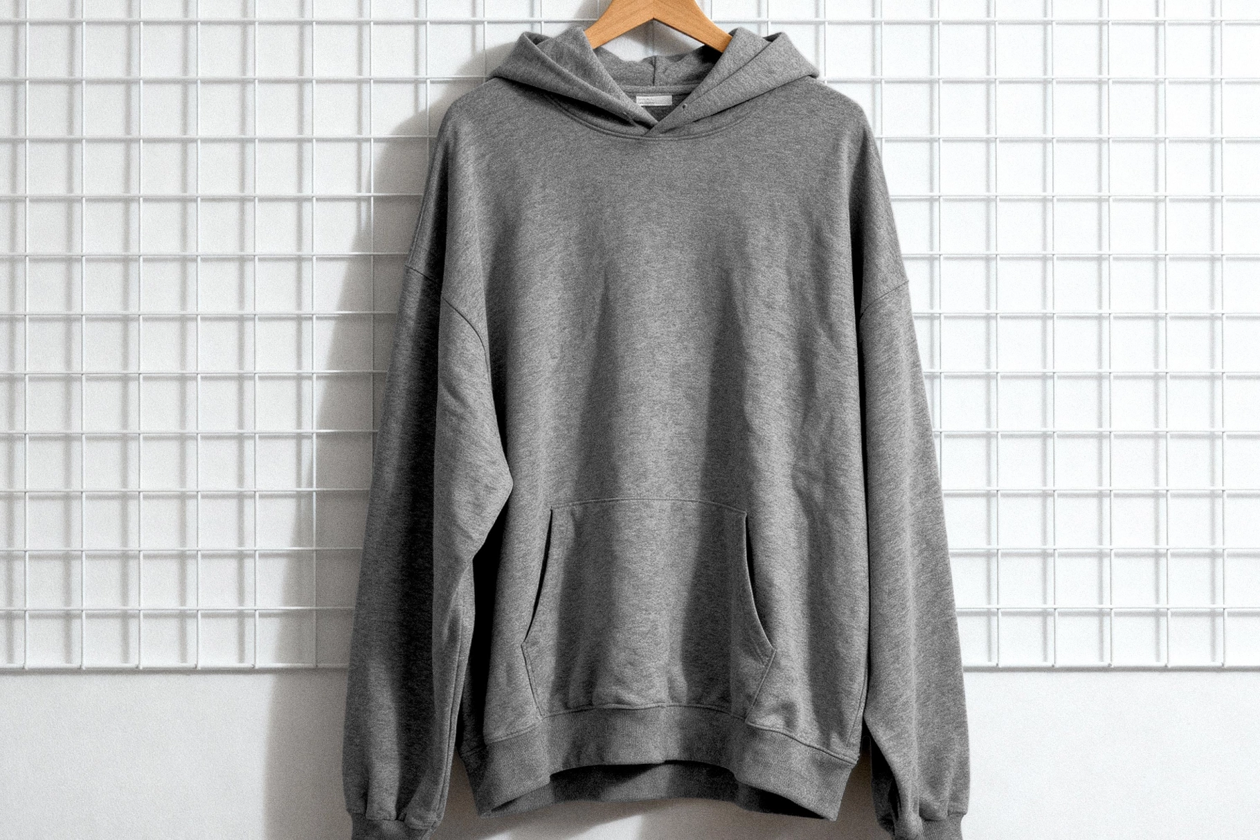 Hoodie on Hanger Mockup