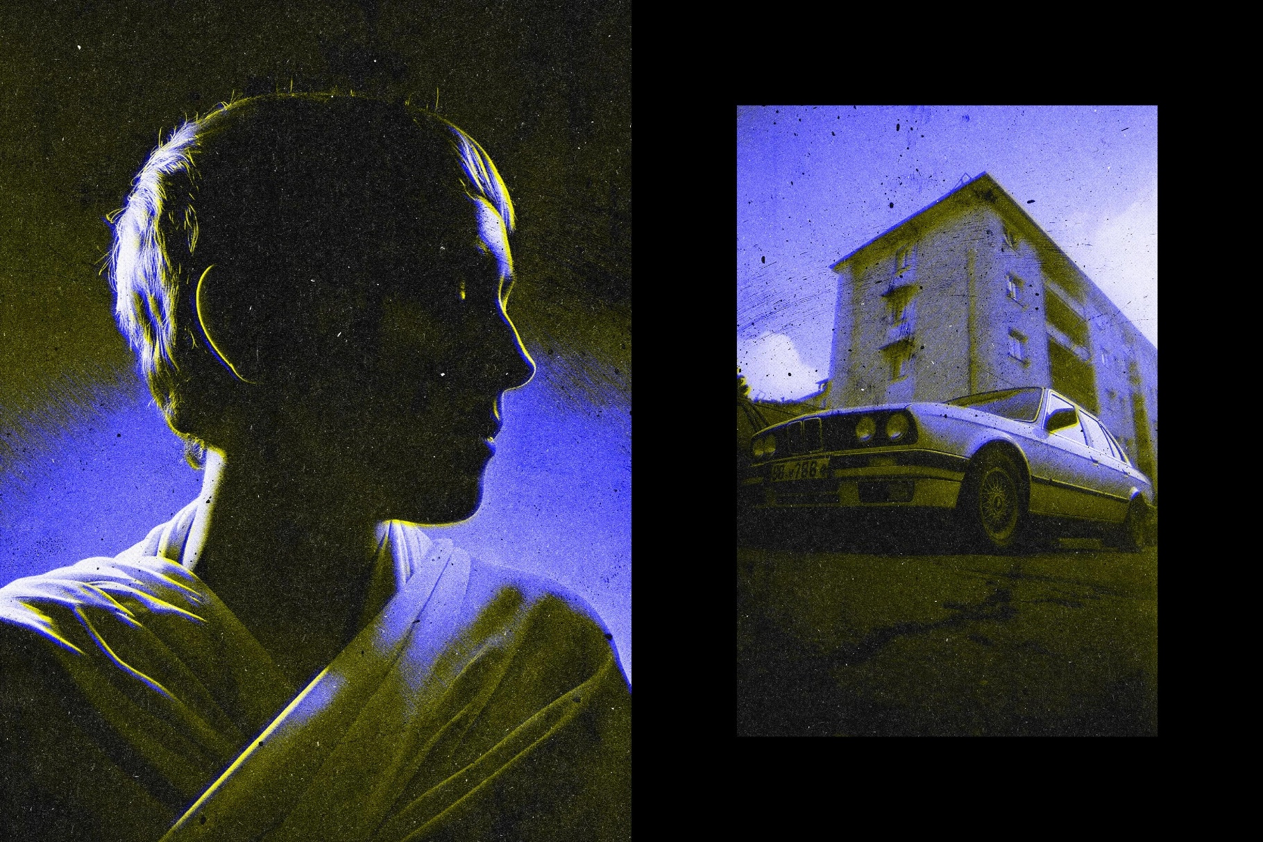 Duotone Retro Photo Effect