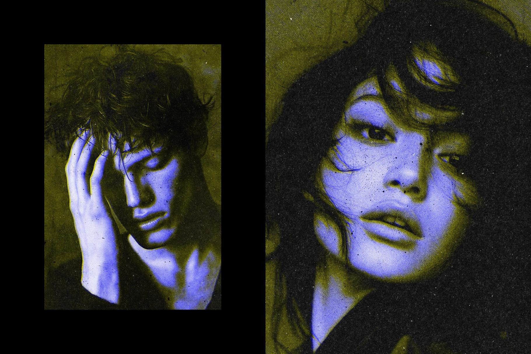 Duotone Retro Photo Effect