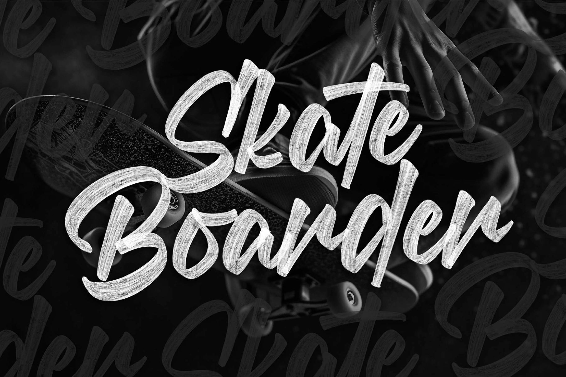 Brighter Brush a Realistic Brush Script SVG Font