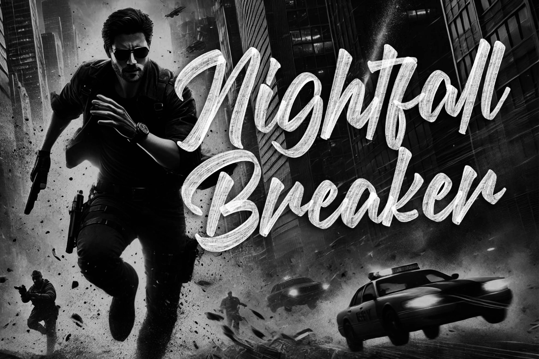 Brighter Brush a Realistic Brush Script SVG Font