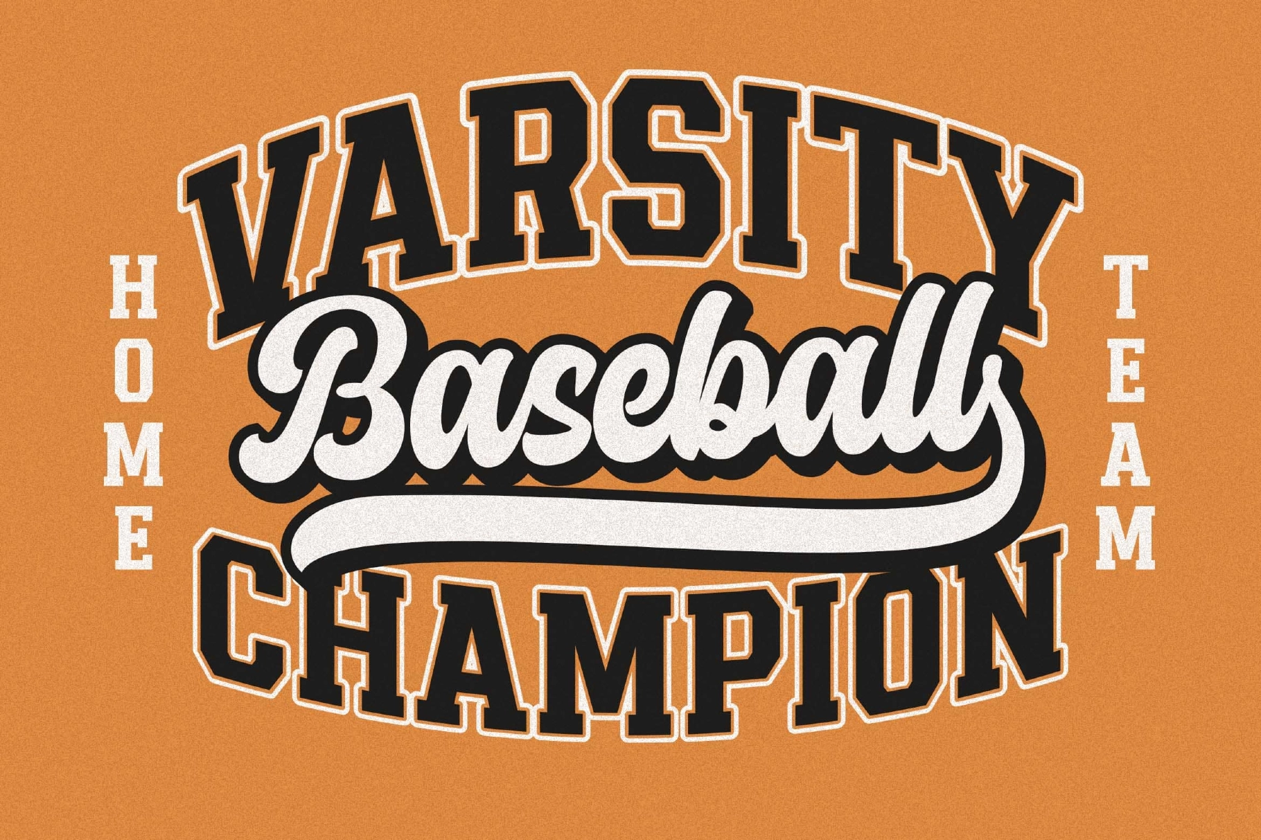 Chicago Athlete a Retro Sporty Font Duo