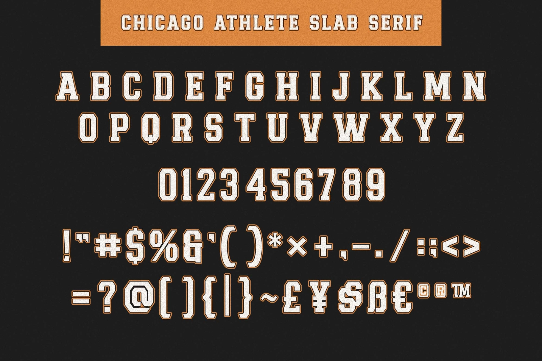 Chicago Athlete a Retro Sporty Font Duo