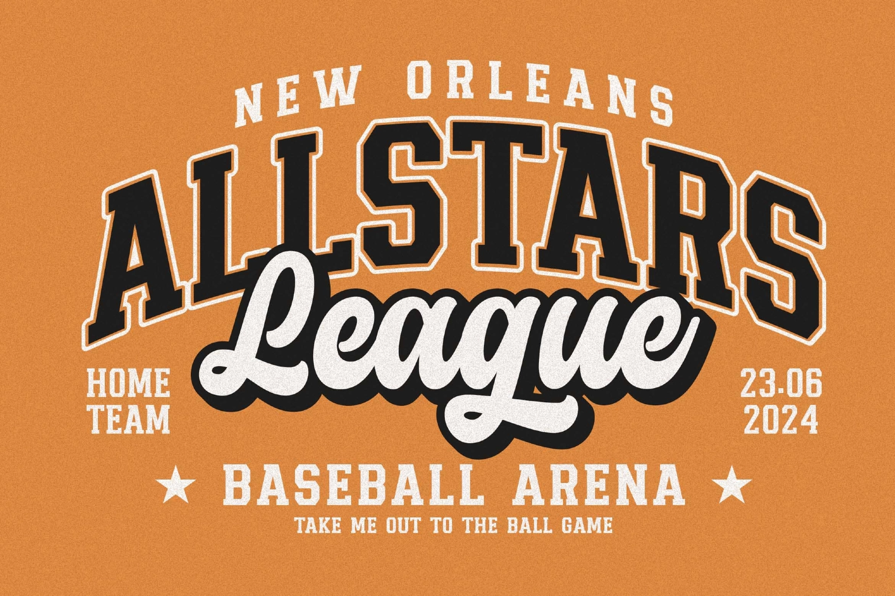 Chicago Athlete a Retro Sporty Font Duo