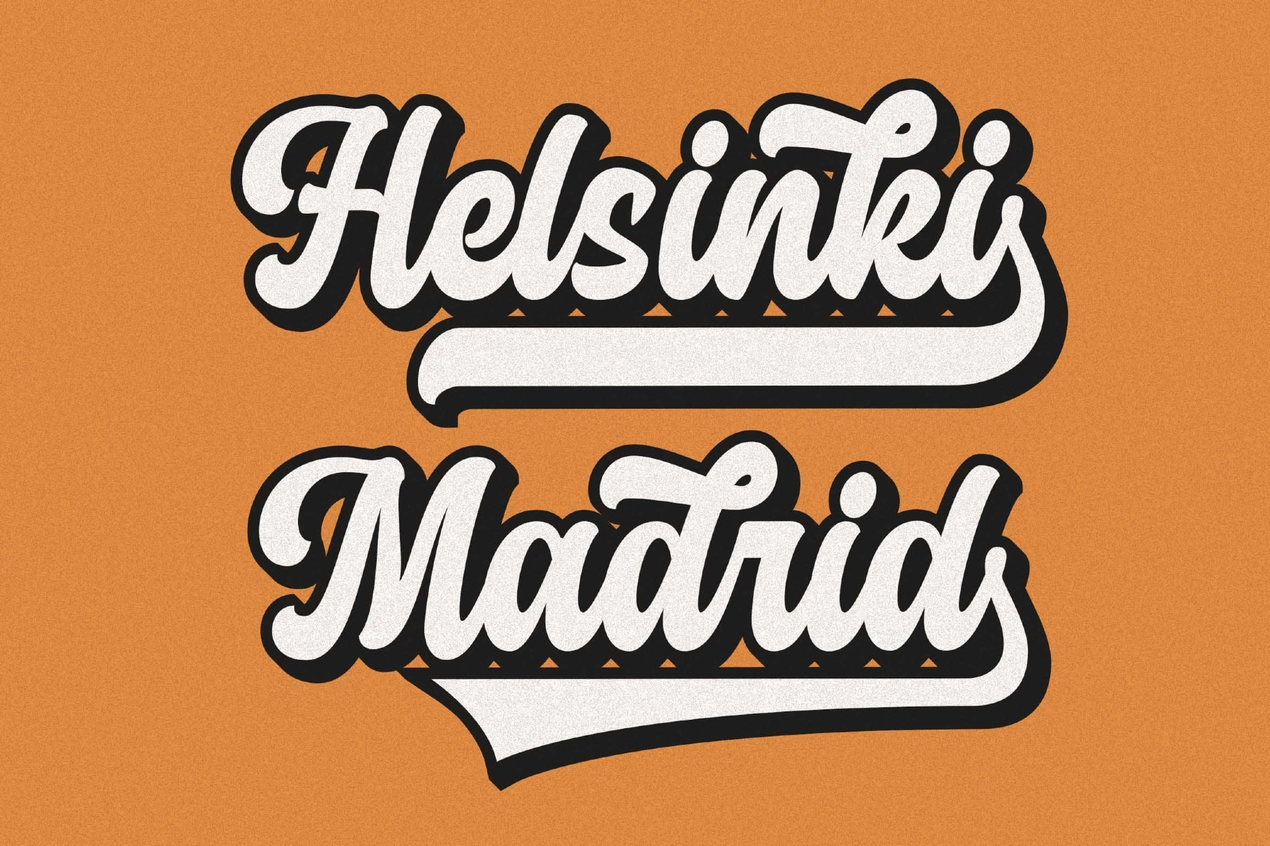 Chicago Athlete a Retro Sporty Font Duo