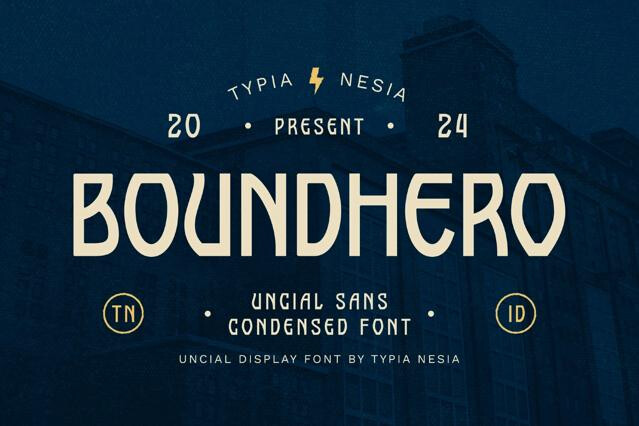 Boundhero - Uncial Sans